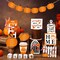 15 Pieces Fall Tiered Tray Decor Pumpkins Farmhouse Decor Autumn Maple Leaf Table Centerpieces Thanksgiving Harvest Wood Blocks Signs for Home Decor(Cute Style)